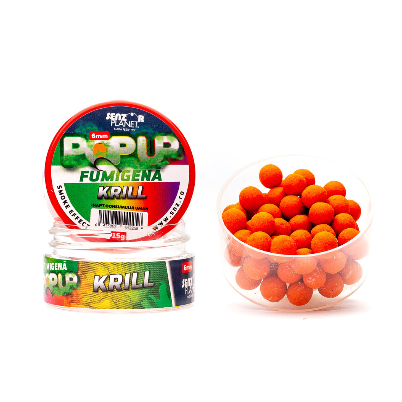 Senzor Planet Pop Up Flumino Method Feeder Krill 6mm