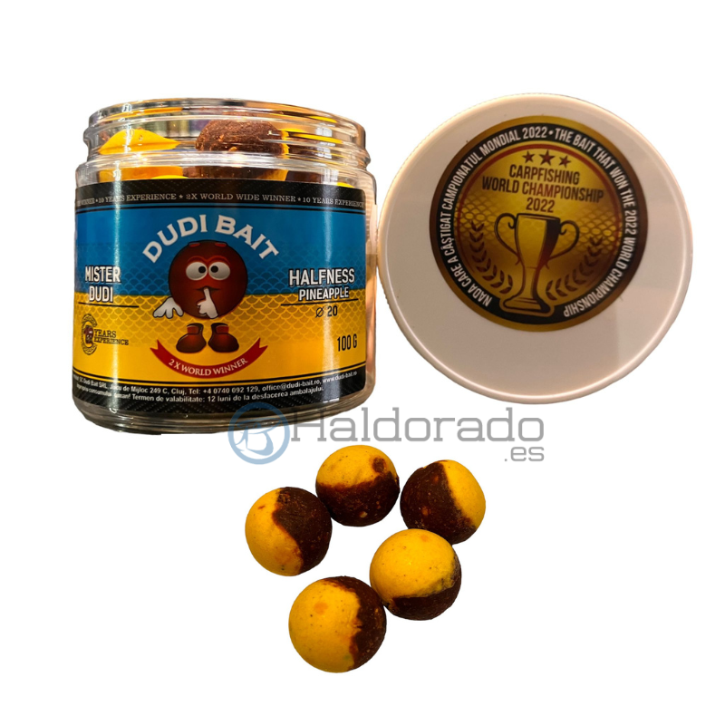 Dudi Baits Mister Dudi Pineapple Halfness 20mm