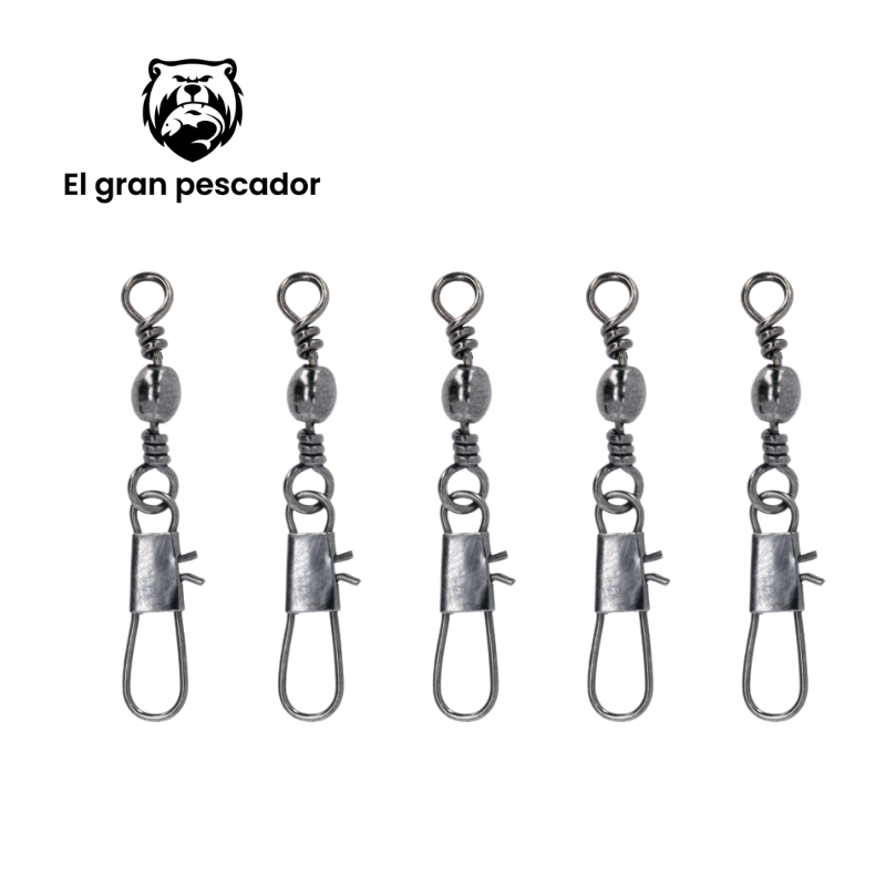 Mikado Emerillon Barrel Snap Nº 4 25kg 5pcs
