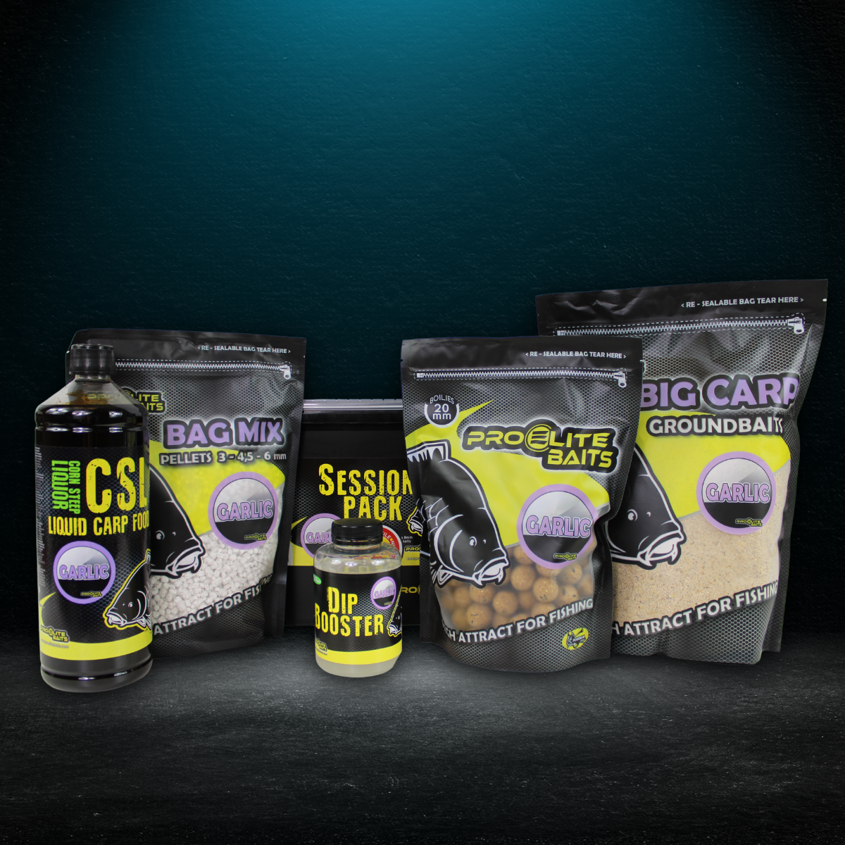 Pro Elite Baits Sesion Pack Garlic