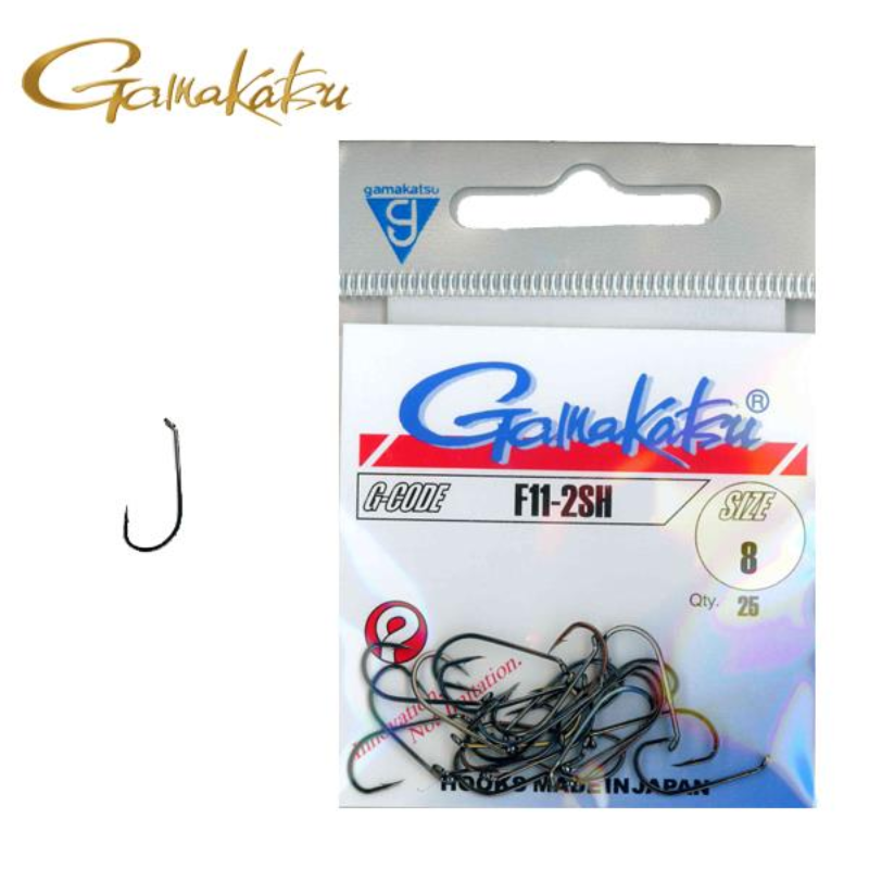 Anzuelos Gamakatsu F11-2SH Nº 10 25pcs