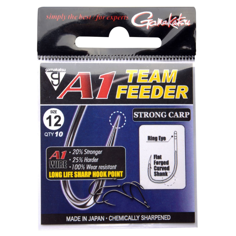 Anzuelos Gamakatsu A1 Team Feeder Strong Carp Nº12