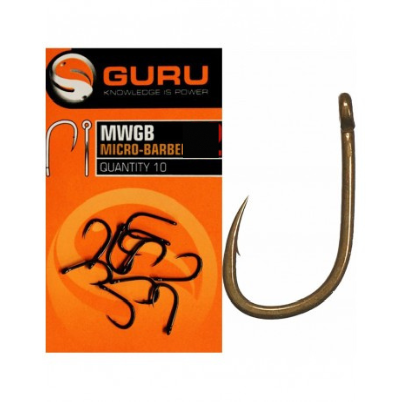 Anzuelos Guru MWG Barbless 10