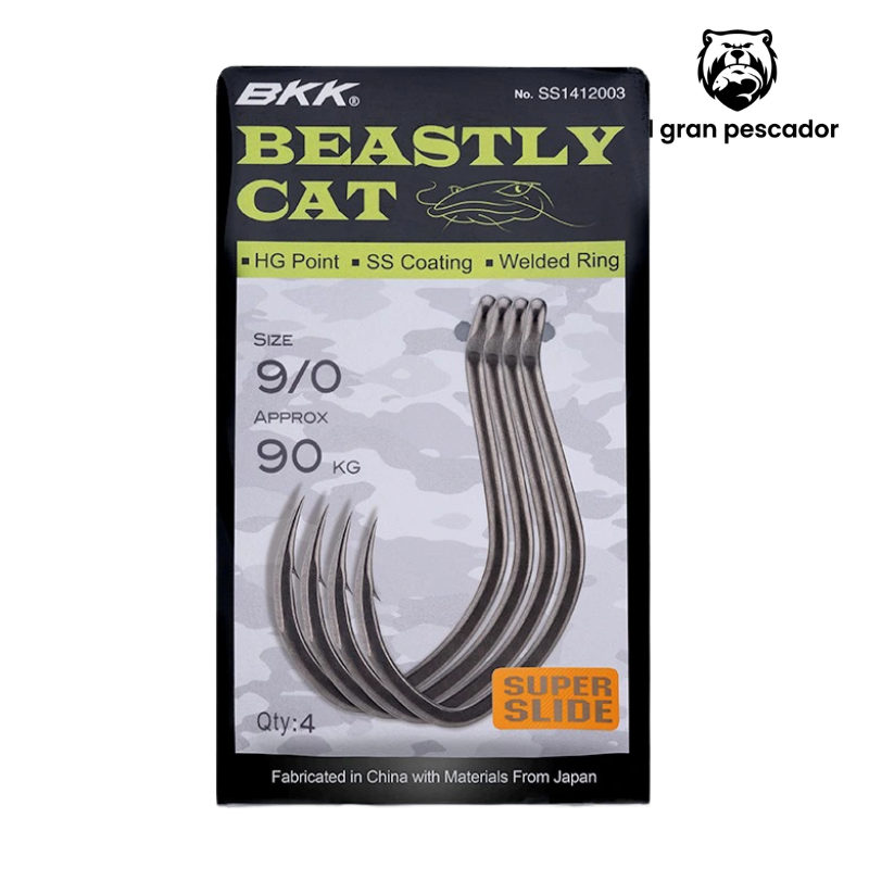 Anzuelos BKK Beastly Cat 5/0 6pcs