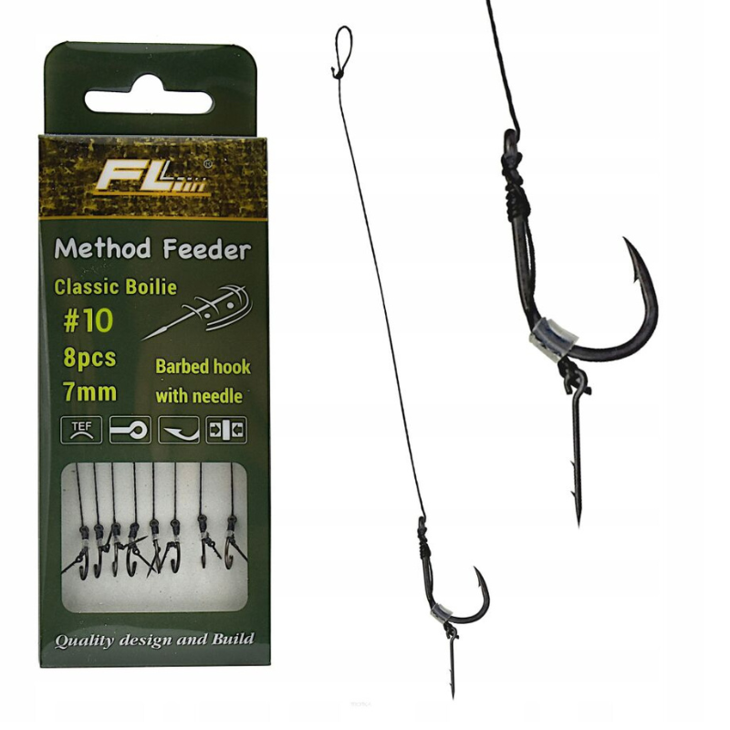 FL Method Feeder Anzuelos Classic Size 12 8uds