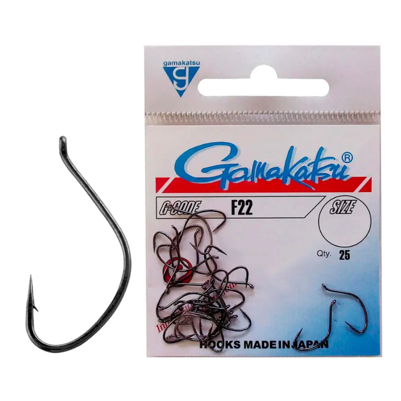 Anzuelos Gamakatsu F22 Nº 10 25pcs