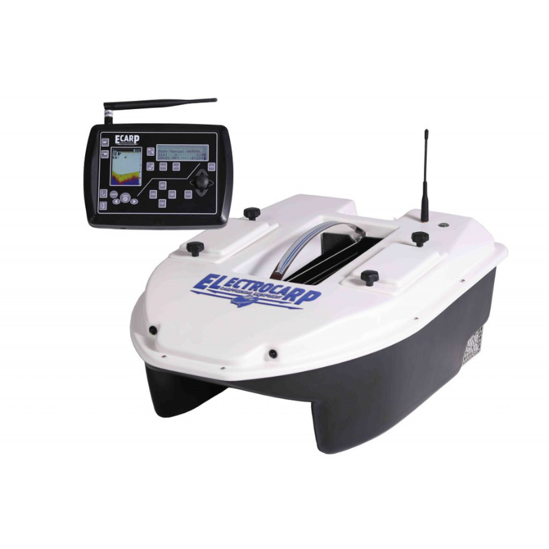 Barco Cebador Carpio C3 Blanco GPS, Sonda a color