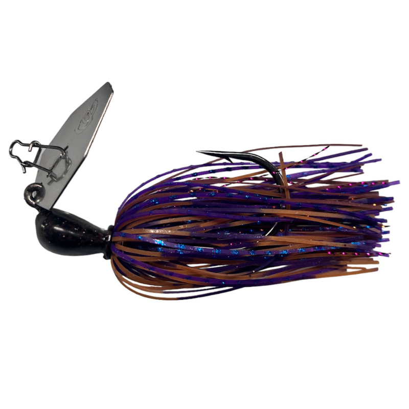 Dynamic Chater Jig Berti Lures Cinnamon Purple 3/8oz 11gr