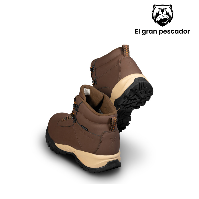 Botas Sierra Piel Marron Impermeables Talla 41