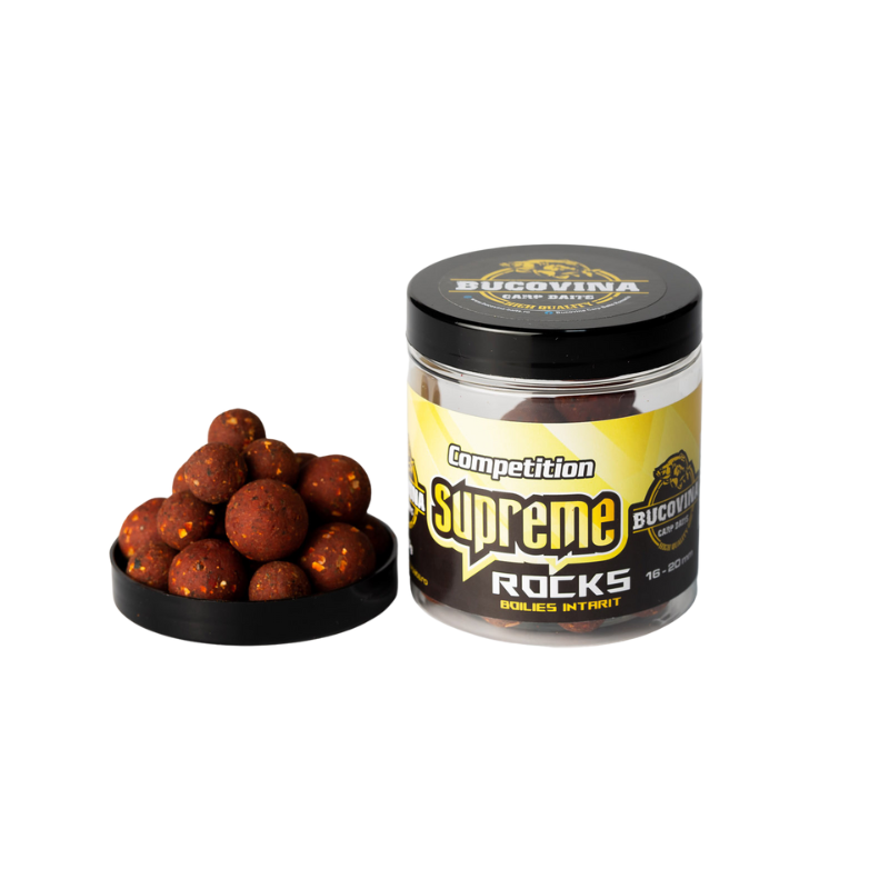 Bucovina Baits Supreme Krill Tuna Boilies Selectos Rocks 16-20mm