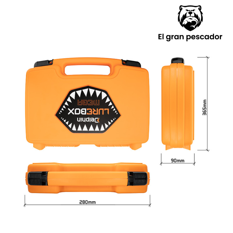 Caja LureBox Mega 365x280x90mm