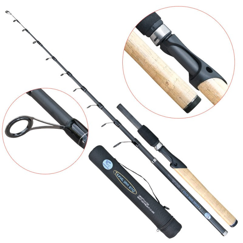 Caña Baracuda Travel Spin 2,70m 10-40gr