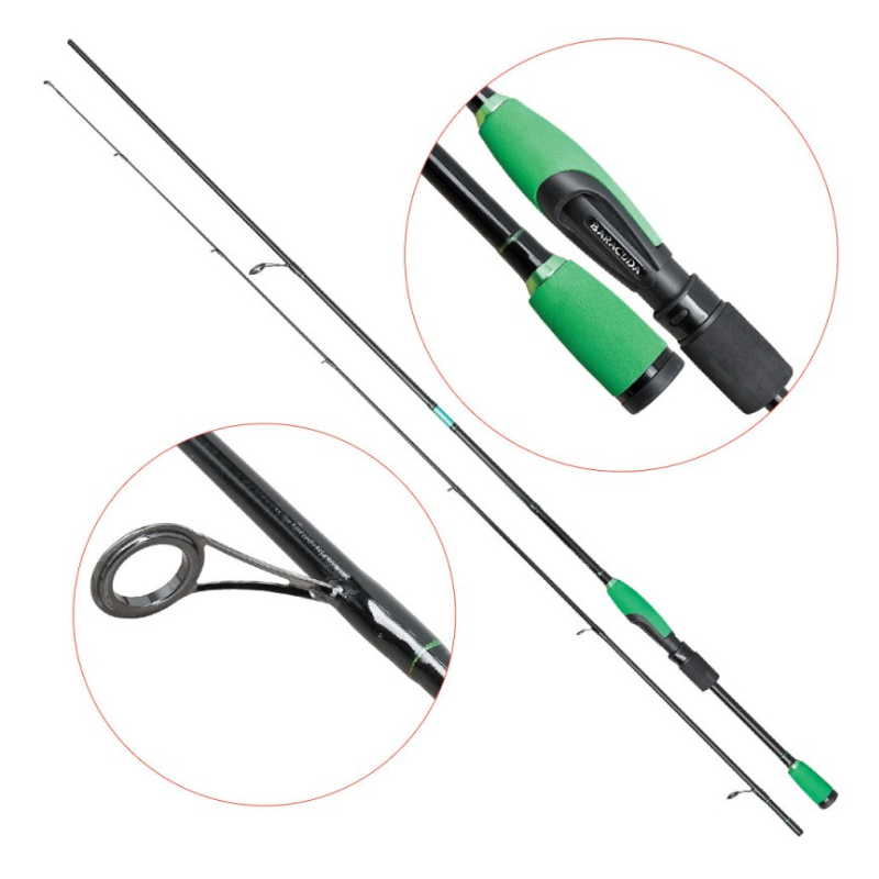 Caña Baracuda Green Arrow 1,96m 2-8gr