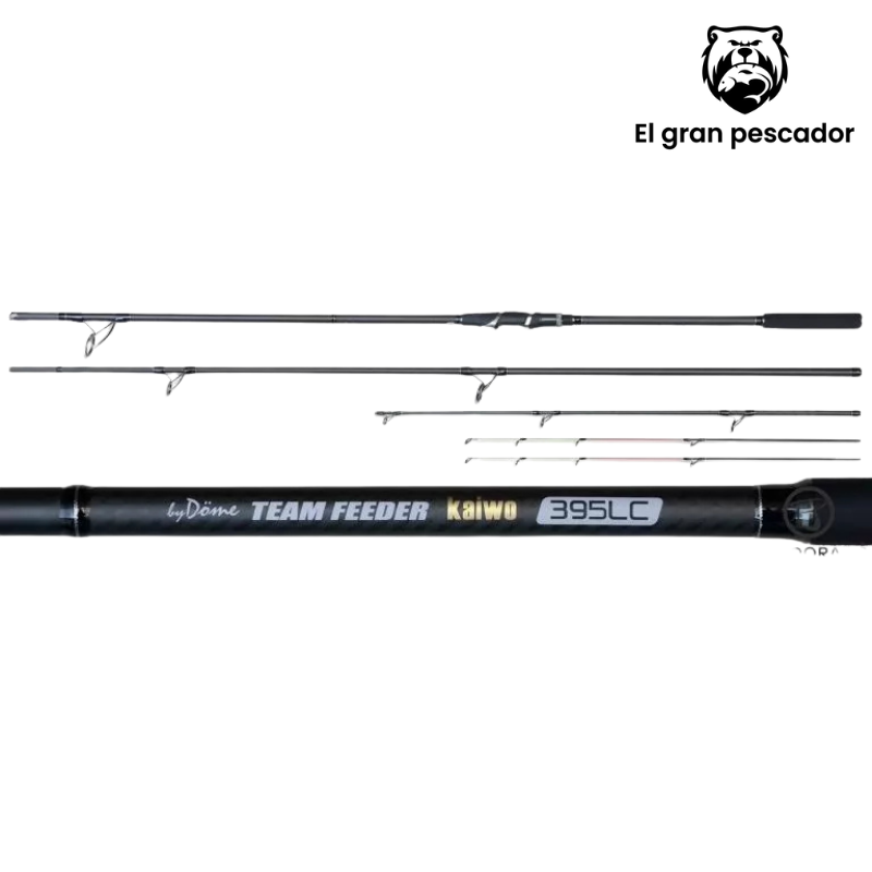 Caña Feeder Kaiwo By Dome Team Feeder 3,95m 3 tramos 50-170gr 150m