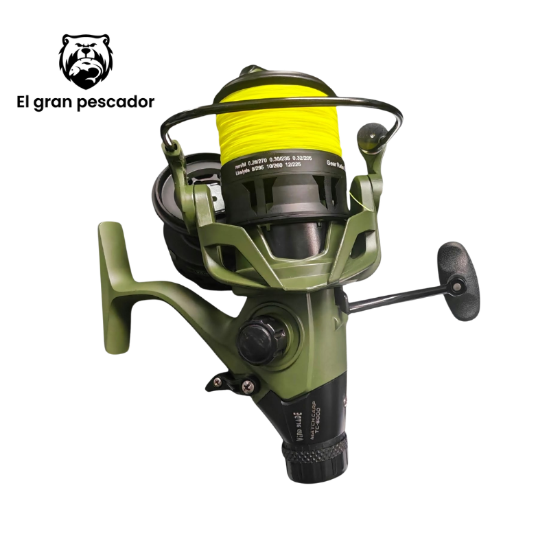 Oferta Carrete con Hilo Wind Blade Carp TC-5000 + Bobina Adicional