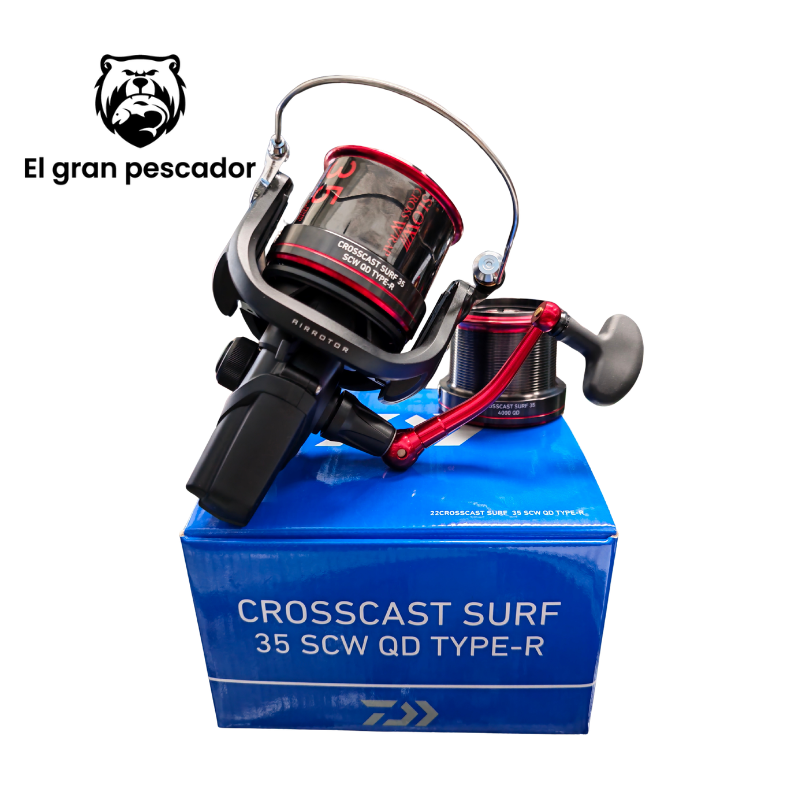 Carrete Daiwa Crosscast Surf 35 SCW QD Type R