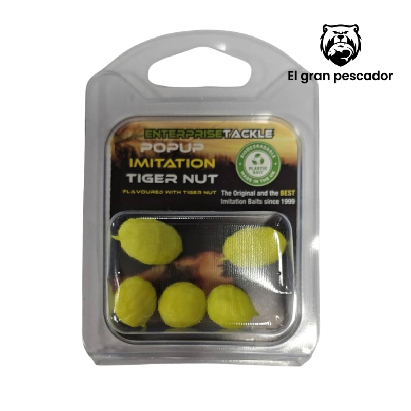 Enterprise Tackle Chufa Artificial Amarillo 5pcs