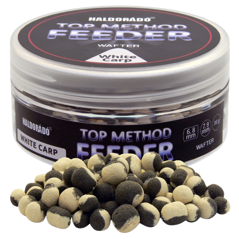 Haldorado Top Method Feeder Wafter White Carp 6-7mm