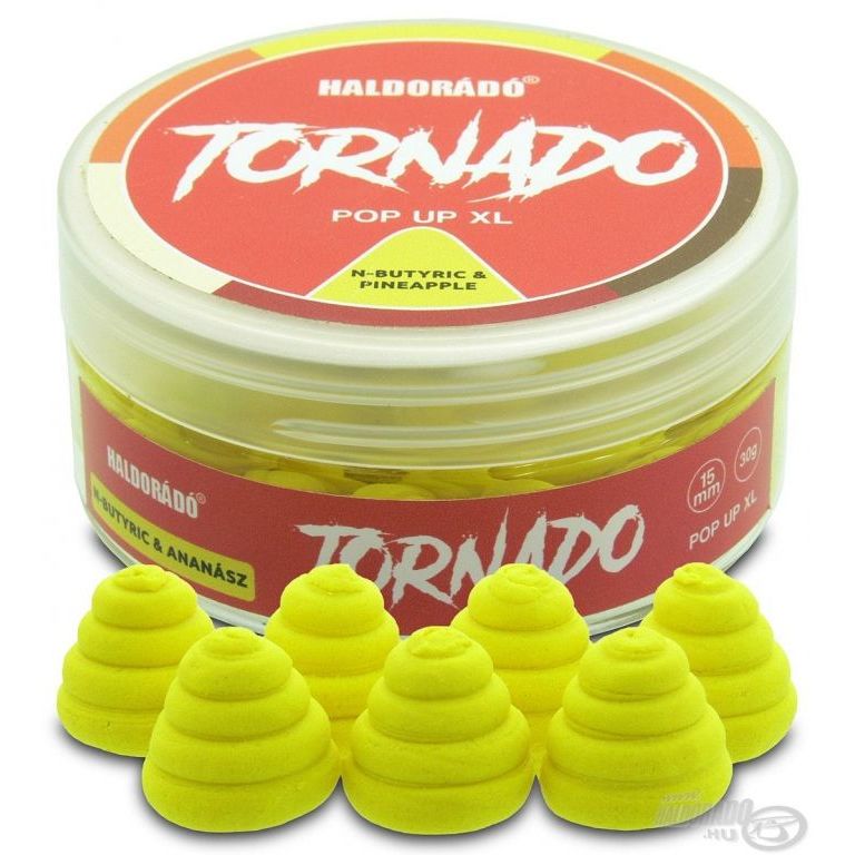 Haldorado Tornado Pop Up N-Butyric y Piña 15mm