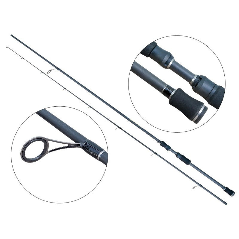 Caña Casting Sooty 2,10m 20-50gr 2 Tramos