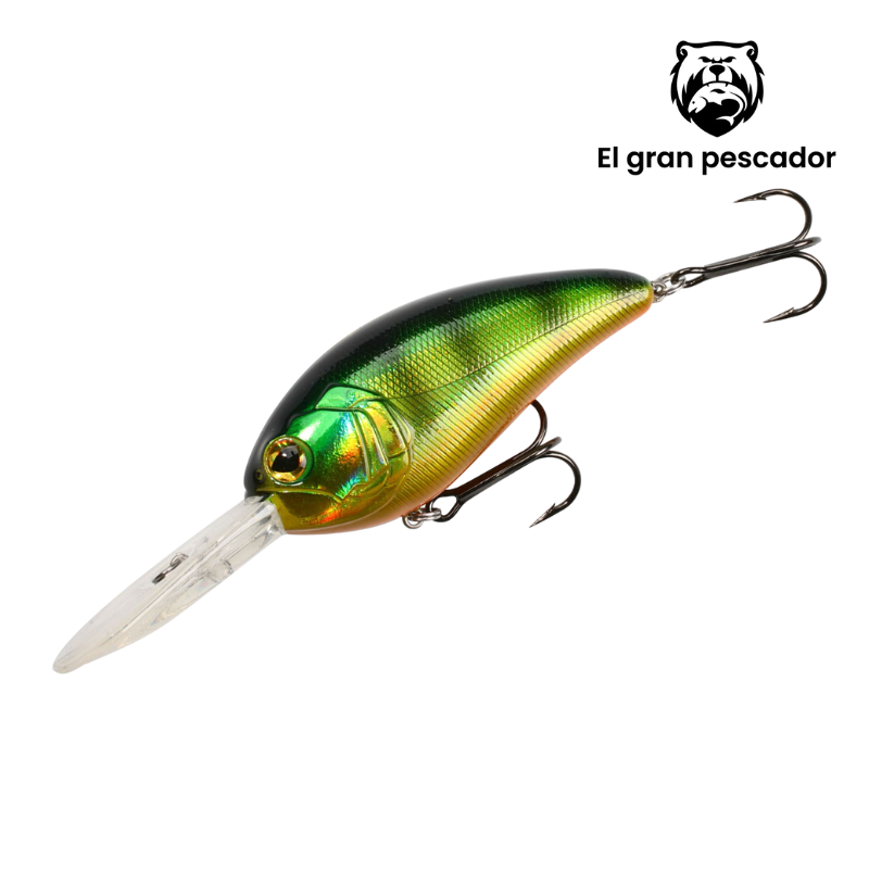 Mikado Wobler Fishunter Glimmer 8cm Floating Pearch