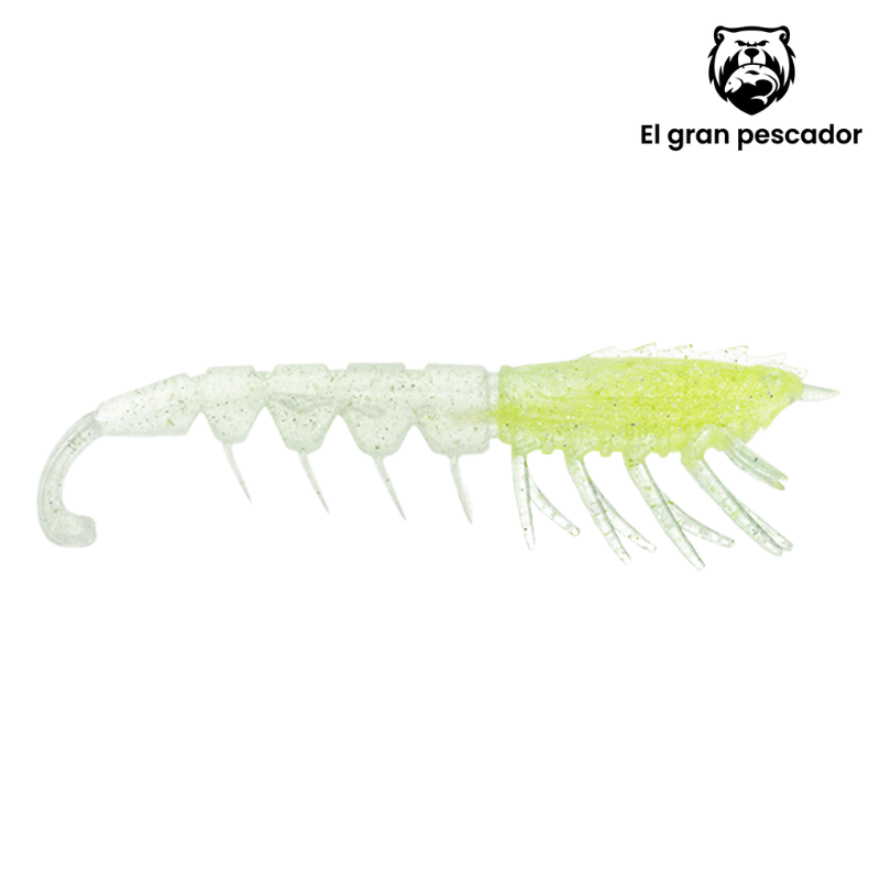 Vinilos Rapala CrushCity The Imposter 3´´ 8cm Chartreuse Yabbie