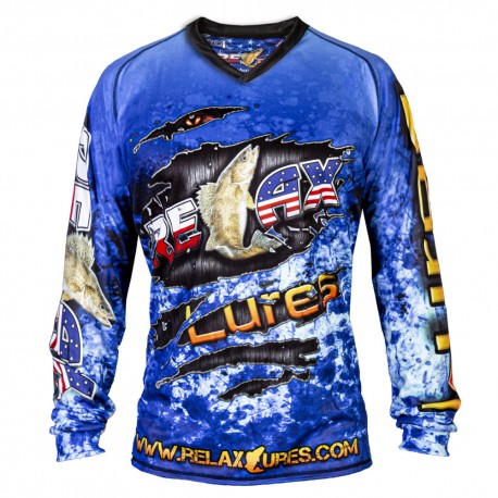 Camiseta Manga Larga Relax Lures Talla M