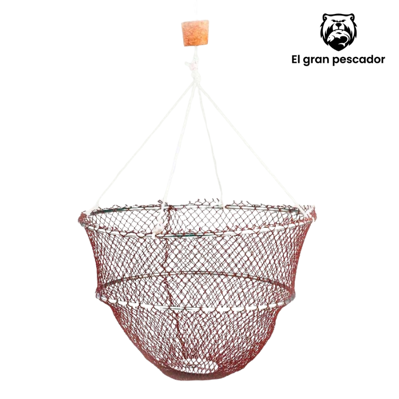 Retel Cangrejo Evia 239 plus 35cm grosor 6mm flotador y cuerda