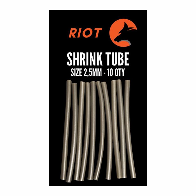 Riot Shrink Tube 2,5mm 10uds