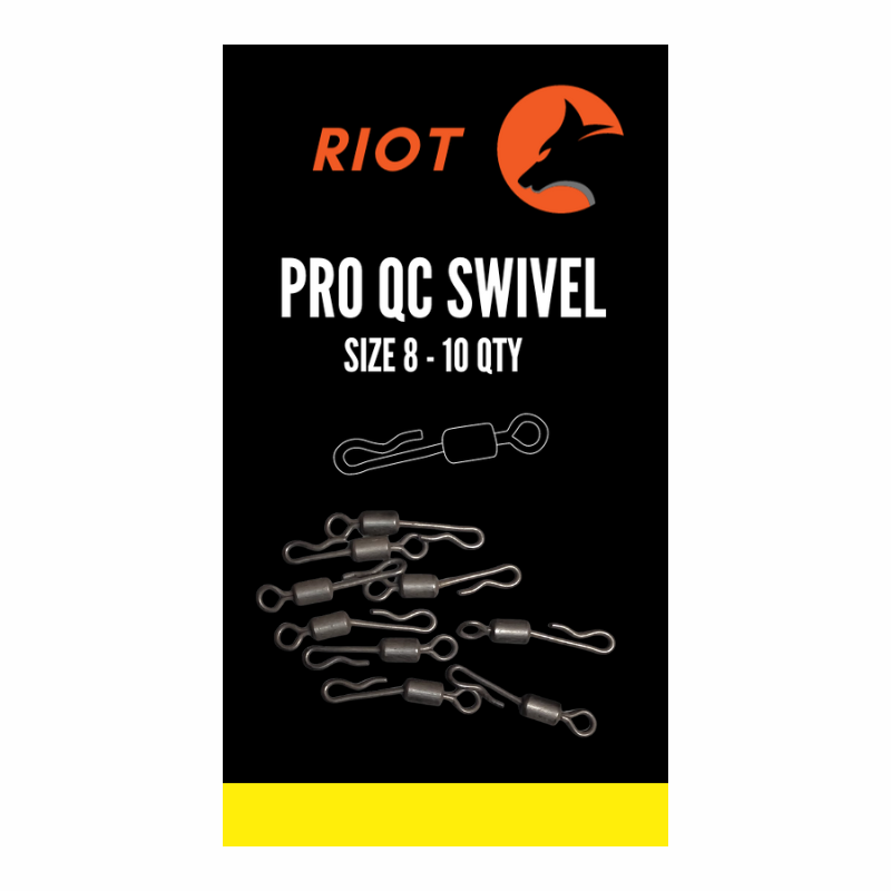 Riot Pro QC Swivel Size 8 10uds