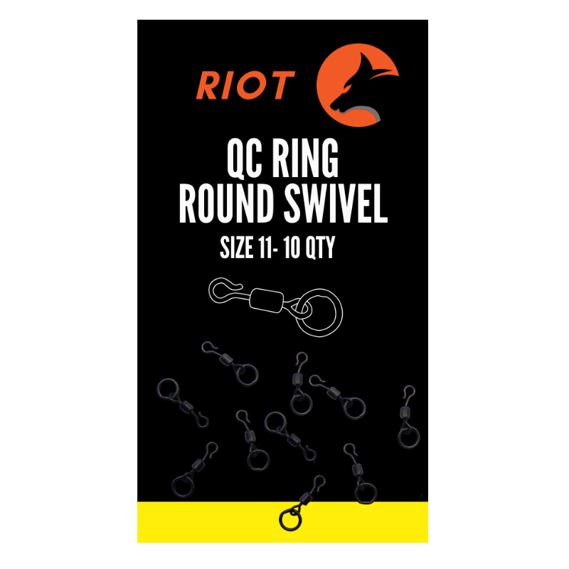 Riot QC Ring Round Swivel Size 11 10uds