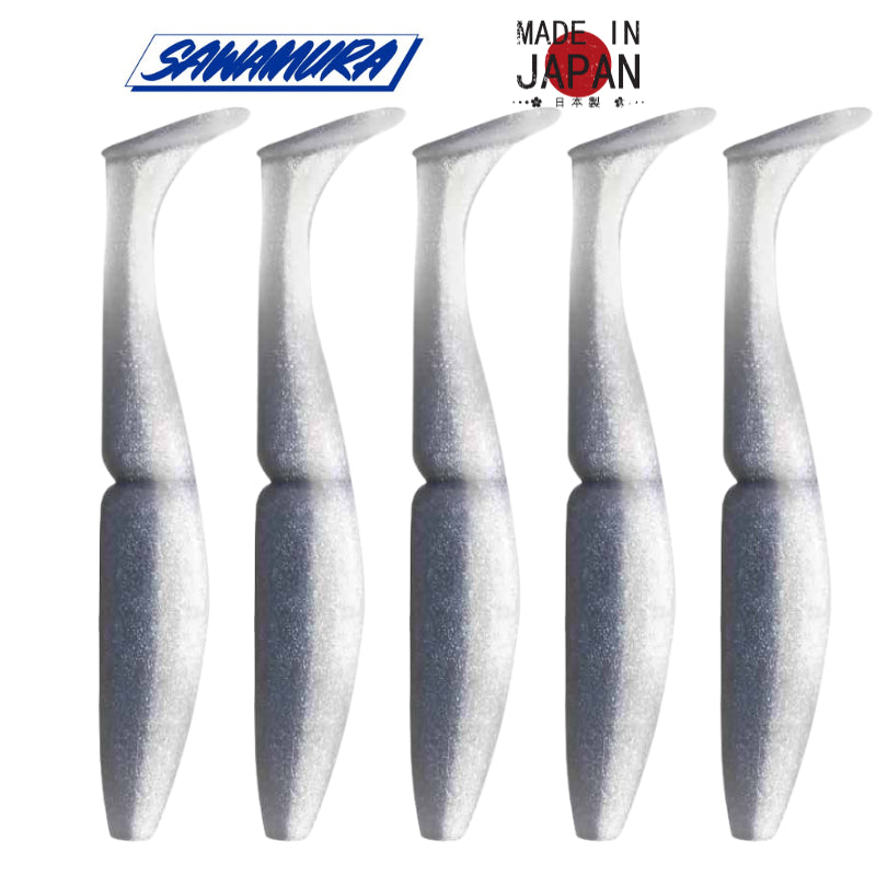 Vinilo Sawamura One Up Shad 5″ 063 Problue Shad 5uds