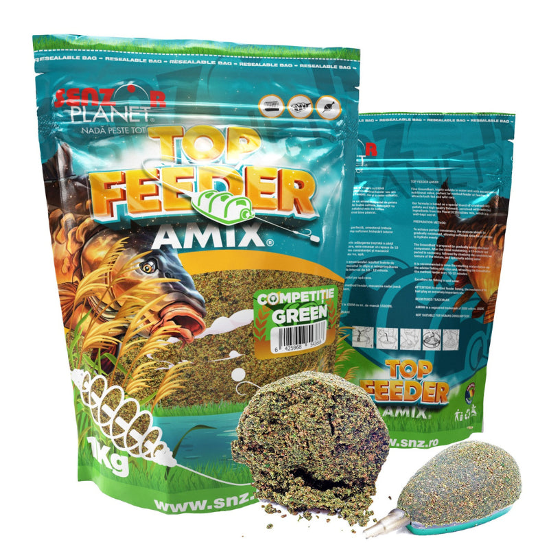 Senzor Planet Groundbait Competicion Verde Top Feeder Amix (Green Betaine)