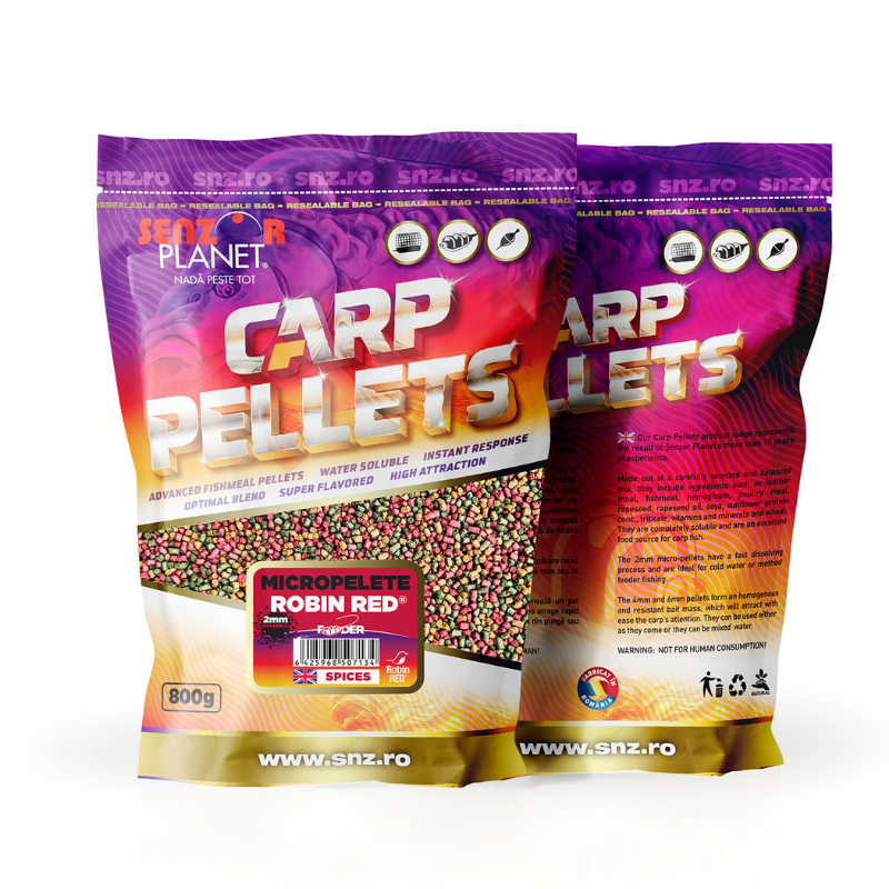 Senzor Planet Robin Red Micro Pellets Multi Color 2mm