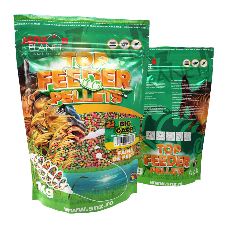 Senzor Planet Micro Pellets Big Carp Multi Color 2,5mm