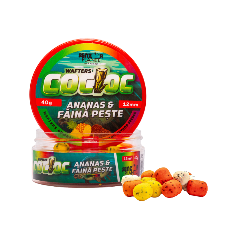 Senzor Planet Wafter Dumbell Cocioc Piña Harina Pescado 12mm