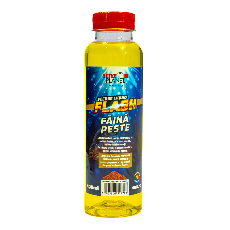 Senzor Planet Flash Feeder Liquid Harina de Pescado 400ml
