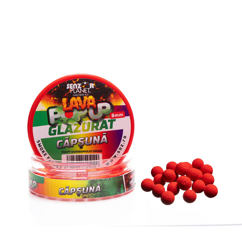 Senzor Planet Lava Pop Up Capsuna – Fresa 8mm