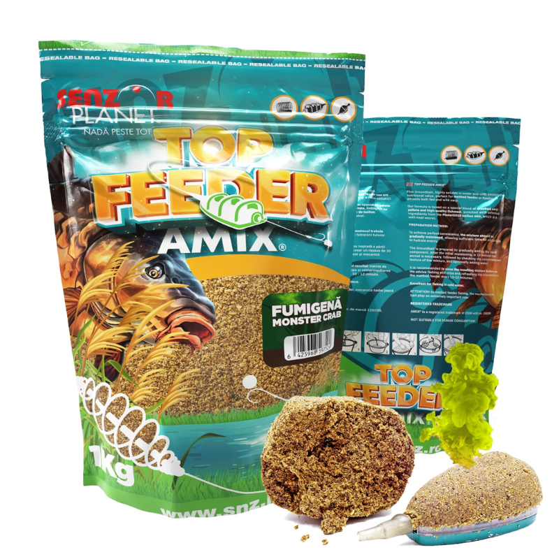 Senzor Planet Groundbait Top Feeder Amix Flumino Monster Crab 1kg