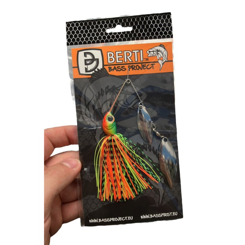 Berti Lures Spinnerbait Compact Killer Fire Tiger 1/2oz 14gr