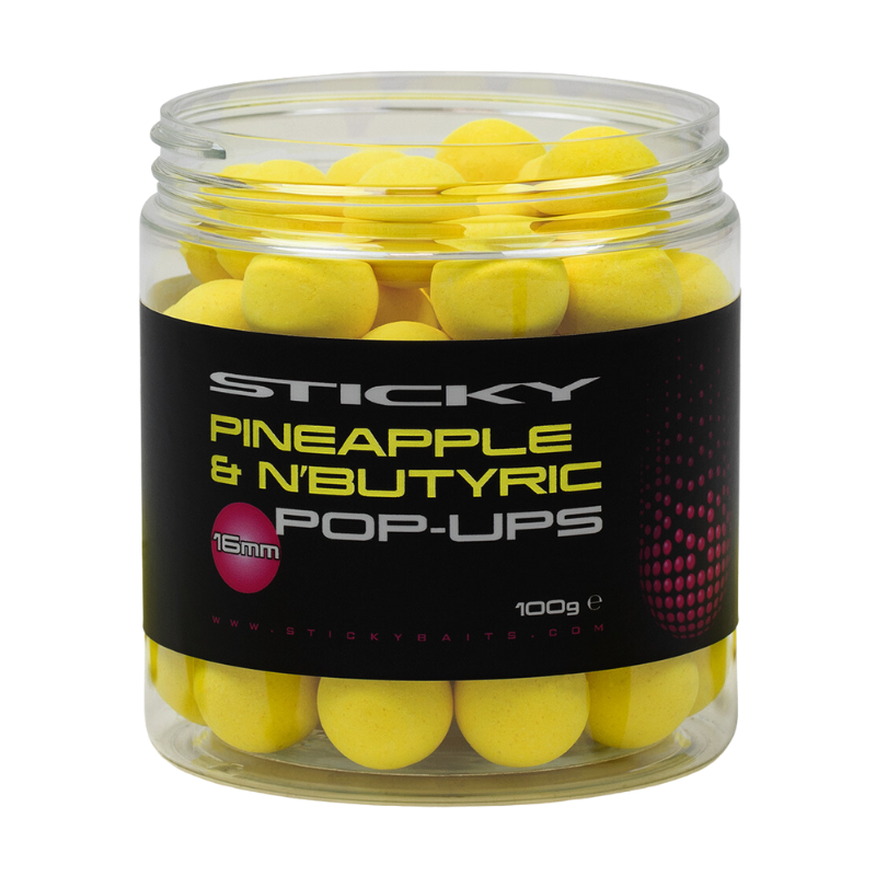 Sticky Baits Pop Up Pineapple N´Butyric 12mm