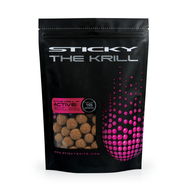Sticky Baits The Krill Boilies Active 12mm 5kg