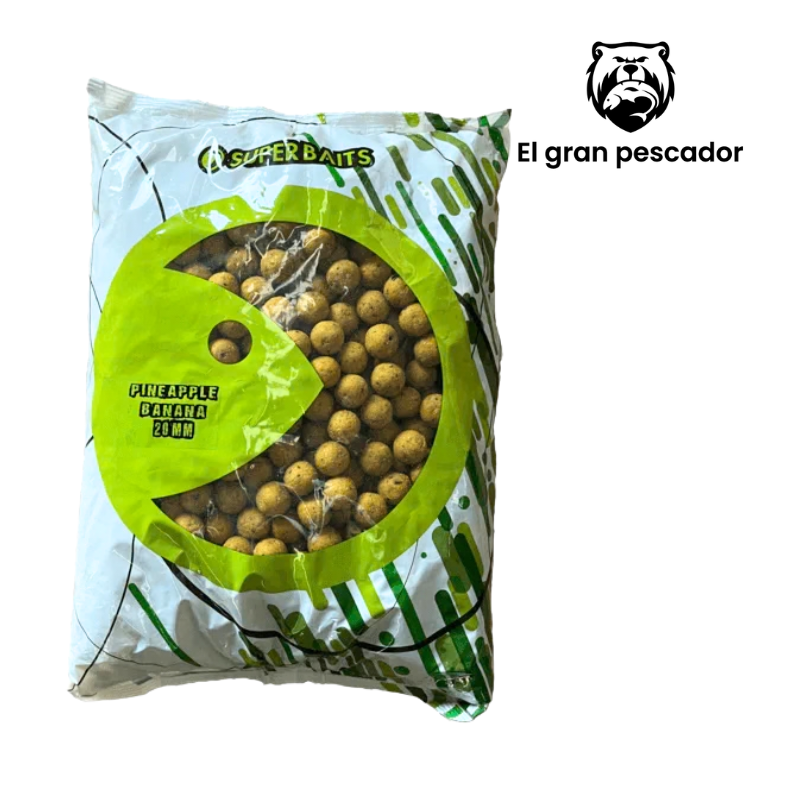 Boilies Superbaits Piña Banana 20mm 5kg