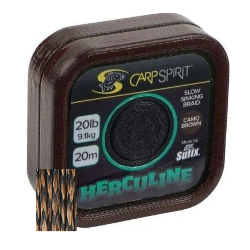 Trenzado Carp Spirit Herculine Camo Marron 25lb 20m