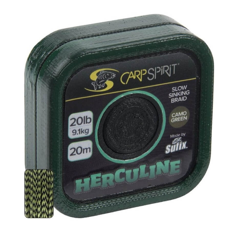Trenzado Carp Spirit Herculine Camo Verde 25lb 20m