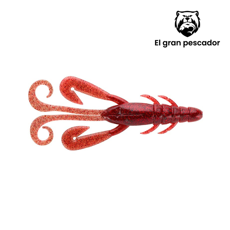 Vinilo Daiwa PX Craw Iberian Red 5pcs