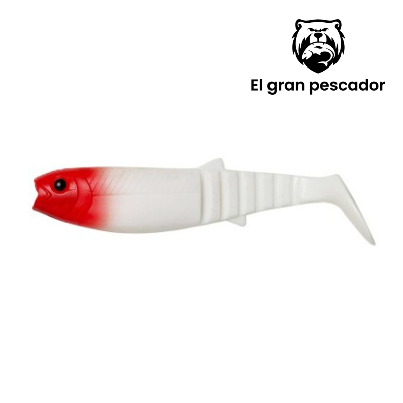 Vinilos Savage Gear Cannibal Shad Red Head 20cm