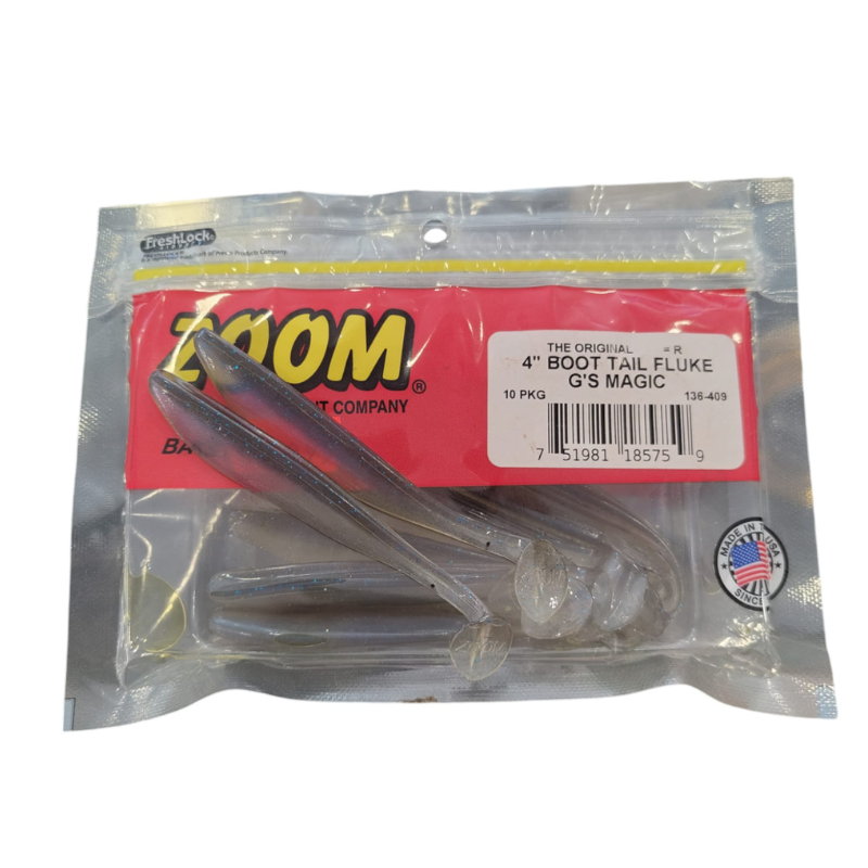 Vinilos Zoom 4´´Boot Tail Flucke G´S Magic