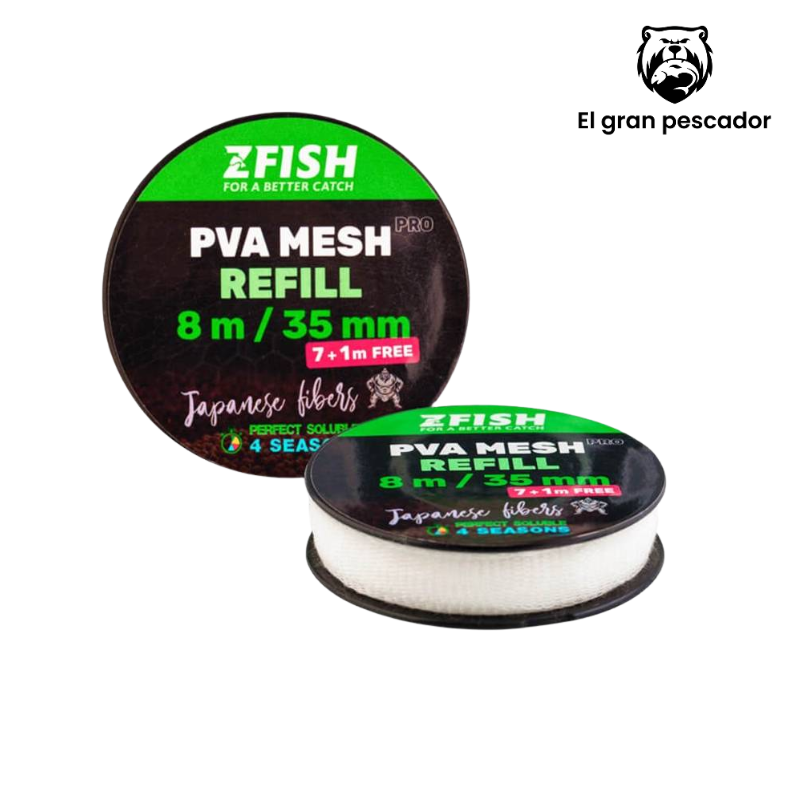 Zfish Recambio PVA 35mm 8m