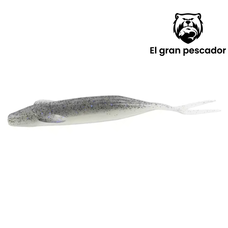 Vinilos Zoom Wingued Fluke Gizzard Shad 5´´ 6pcs